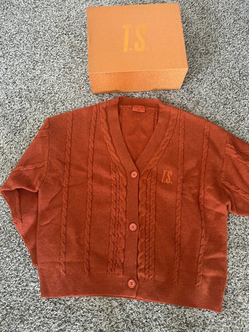 Brand New with Box Taylor Swift Life of a showgirl cardigan size XL 2XL